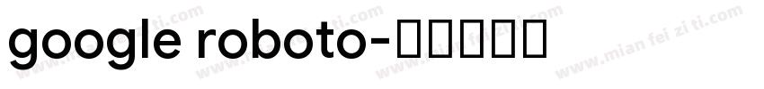google roboto字体转换